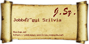 Jobbágyi Szilvia névjegykártya